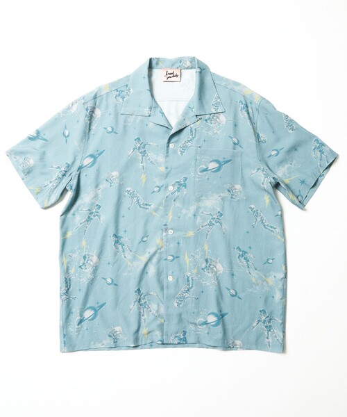 「FREAK'S STORE」 「I Need You Baby」半袖シャツ MEDIUM ブラック メンズの画像