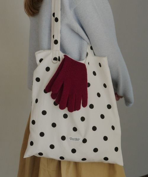 GIUNON トートバッグ key hook dot tote / キーフックドットトート