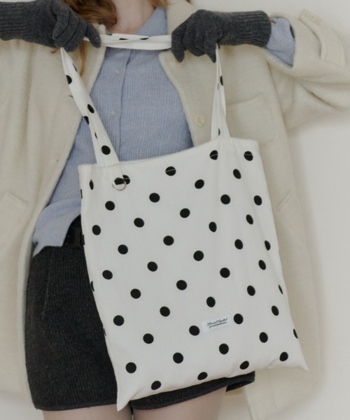 GIUNON トートバッグ key hook dot tote / キーフックドットトート