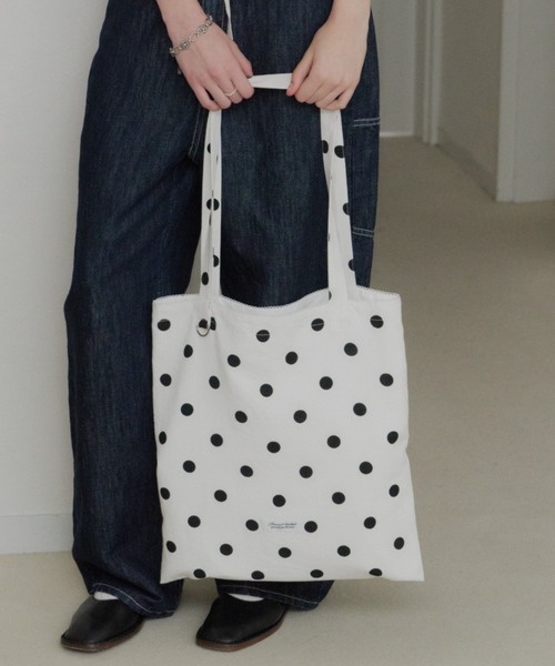 GIUNON トートバッグ key hook dot tote / キーフックドットトート