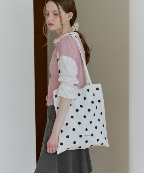 GIUNON トートバッグ key hook dot tote / キーフックドットトート