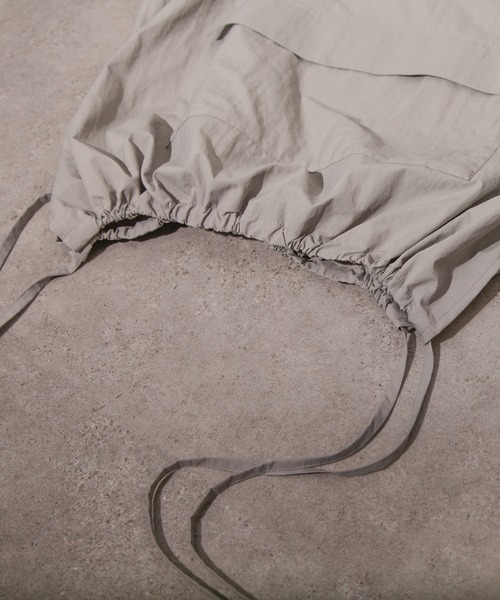 「Nilway」 ナイロンブルゾン MEDIUM チャコール メンズ_画像7