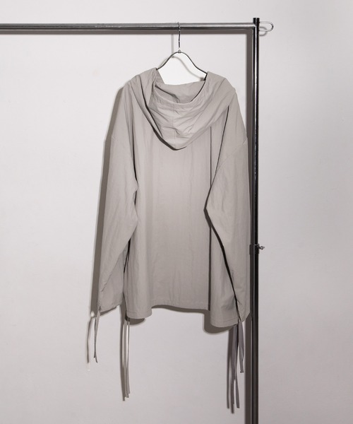 「Nilway」 ナイロンブルゾン MEDIUM チャコール メンズ_画像8