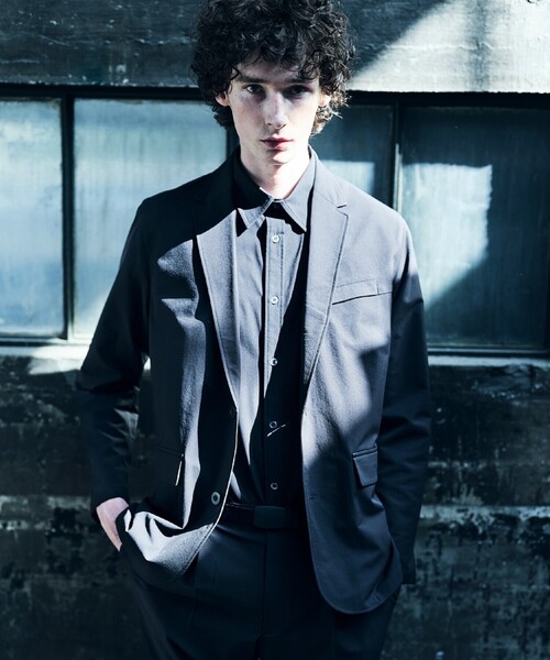 良品まとめ売り COMME CA MEN コムサメン ウール混 ジャケット sizeL