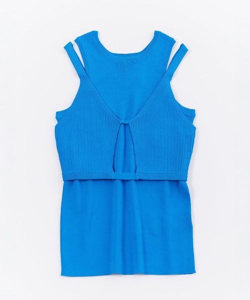 タンクトップ ノースリーブ LAYERED TANK TOPS ＆ CAMISOLE レディースの画像