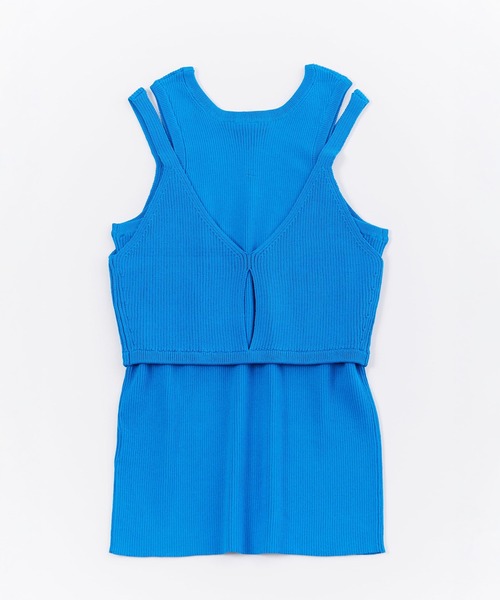 タンクトップ ノースリーブ LAYERED TANK TOPS ＆ CAMISOLE レディースの画像