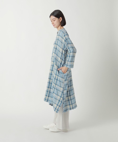 Plantation（プランテーション） ワンピース シュリンクチェック