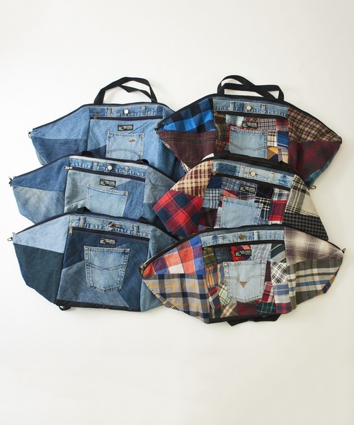 CUBE SUGAR 「CUBE SUGAR」 2WAYバッグ M インディゴブルー レディース