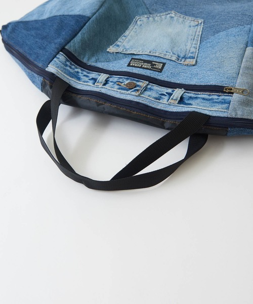 CUBE SUGAR 「CUBE SUGAR」 2WAYバッグ M インディゴブルー レディース