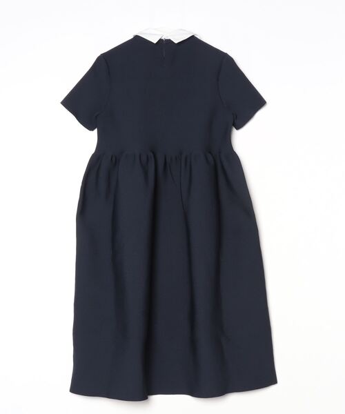「UNITED ARROWS」 半袖ワンピース FREE ネイビー レディースの画像