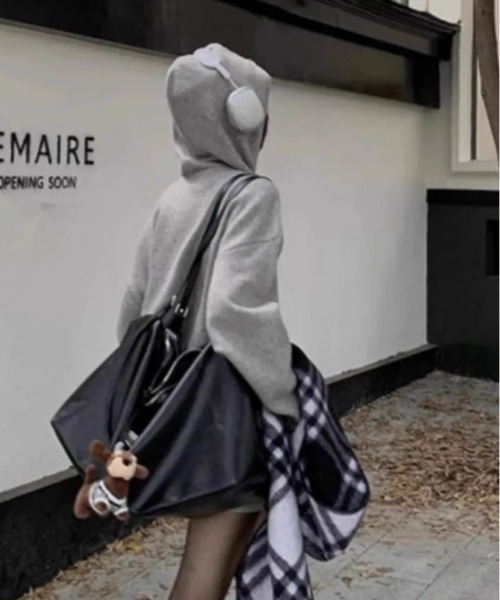 shameless セットアップ 「セットアップ」ニットフーディー＋ニット