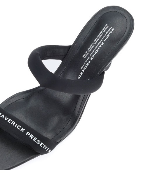 「MAISON MAVERICK PRESENTS」 ヒールサンダル 35inch シルバー レディース_画像8