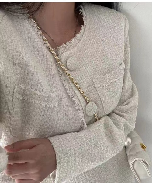 「by muni:r」 スカートスーツ FREE アイボリー レディース_画像8