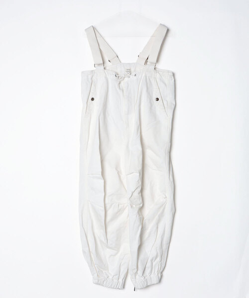 アンナチュラル UDI オーバーオール ホワイトアンナチュラルUDI