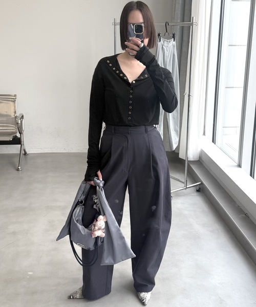 パンツ Super wide curve pants / スーパーワイドカーブパンツ