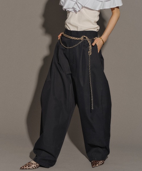 パンツ Super wide curve pants / スーパーワイドカーブパンツ