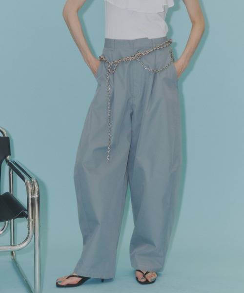 パンツ Super wide curve pants / スーパーワイドカーブパンツ
