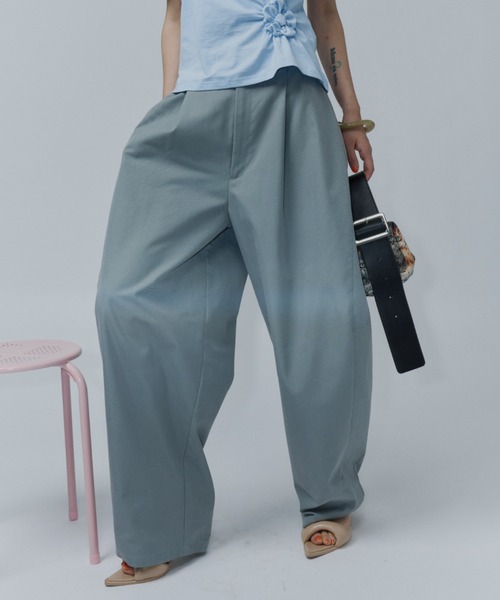 パンツ Super wide curve pants / スーパーワイドカーブパンツ