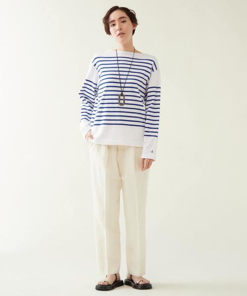 「Armor lux」 長袖カットソー 1 ブルー レディース_画像5