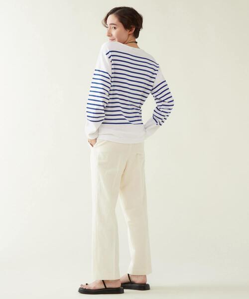 「Armor lux」 長袖カットソー 1 ブルー レディース_画像7