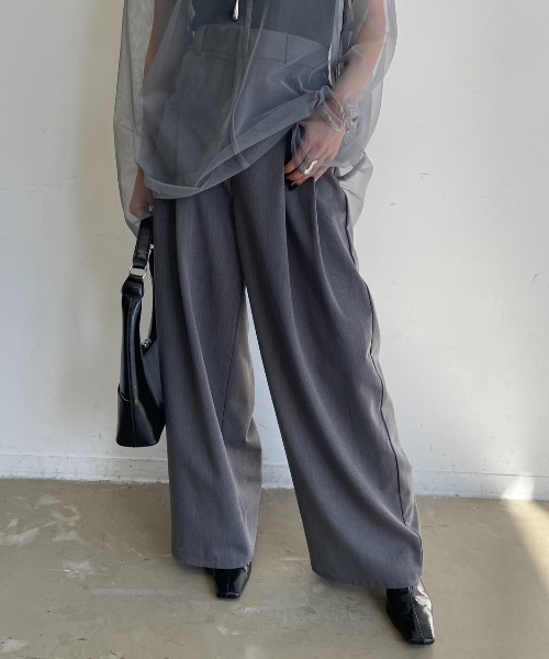 AIC. スラックス FREE グレー レディース : ZOZOTOWN Yahoo!店 - 通販