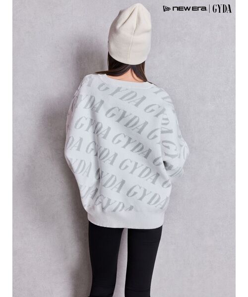 GYDA GYDA×NEWERA GD bijouニット 新発売 ホワイト GYDA Official