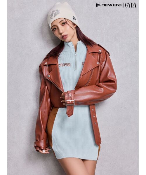 NEW ERA（ニューエラ） ニット帽 ニットキャップ GYDA×NEWERA GD bijou