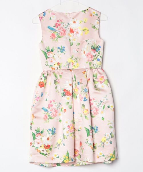 「Chesty」 花柄ノースリーブワンピース 0 ピンク レディース_画像2