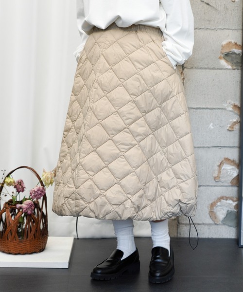 TAION（タイオン） スカート CITY DOWN SKIRT (TAION-W151SKCI