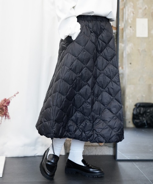 TAION（タイオン） スカート CITY DOWN SKIRT (TAION-W151SKCI