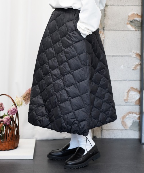 TAION（タイオン） スカート CITY DOWN SKIRT (TAION-W151SKCI