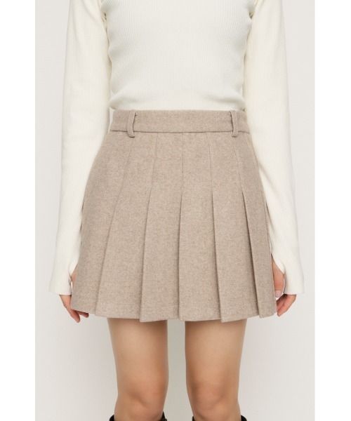 SLY（スライ） スカート PLEATS S/SK プリーツ ショートスカート ミニ