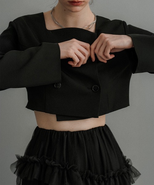 et.UNiVER ドレス Tiered tulle Skirt+JK : ZOZOTOWN Yahoo!店 - 通販