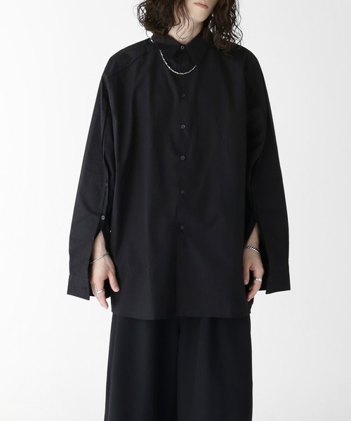 「minsobi」 長袖シャツ FREE ブラック メンズ_画像5