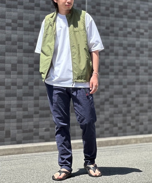 「Gramicci」 チノパンツ M ダークブラウン メンズ_画像9