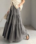 デニムスカート 「ブルー再入荷!予約受付中」ヴ...の詳細画像4
