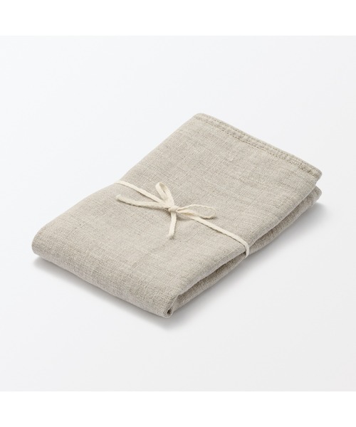 無印良品（MUJI） クッション クッションカバー ヘンプ洗いざらし