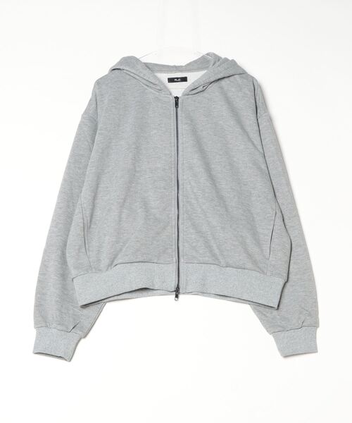 「MandO（Auntie Rosa）」 ジップアップパーカー LARGE グレー メンズ_画像2