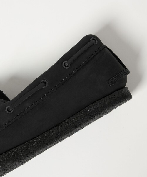 Clarks Originals BoTT ブラックデッキシューズ Clarks Originals デッキシューズ 「国内EXCLUSIVE」「Clarks