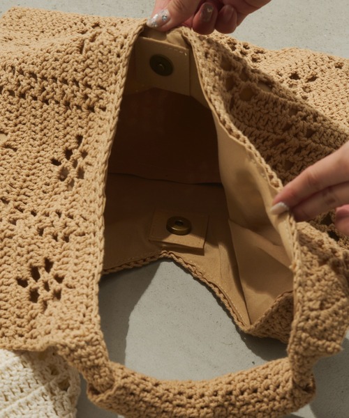 「Unitage」 トートバッグ FREE アイボリー レディース_画像3