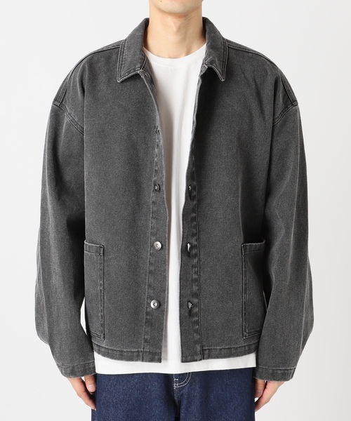 「JOURNAL STANDARD J.S HOMESTEAD」 デニムジャケット LARGE ブラウン メンズ_画像3