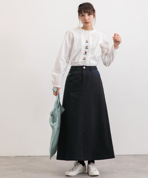 「POU DOU DOU」 スカート 3 キナリ レディース_画像7