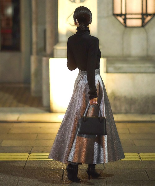 「anuans」 ハンドバッグ FREE ベージュ レディース_画像2