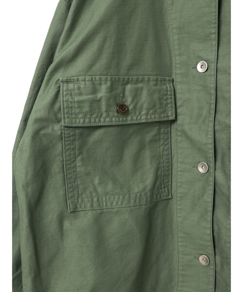 Midiumi ミディウミ　ユーティリティ　カバーオール MidiUmi(ミディウミ)｜utility coverall カバーオール/beige の通販