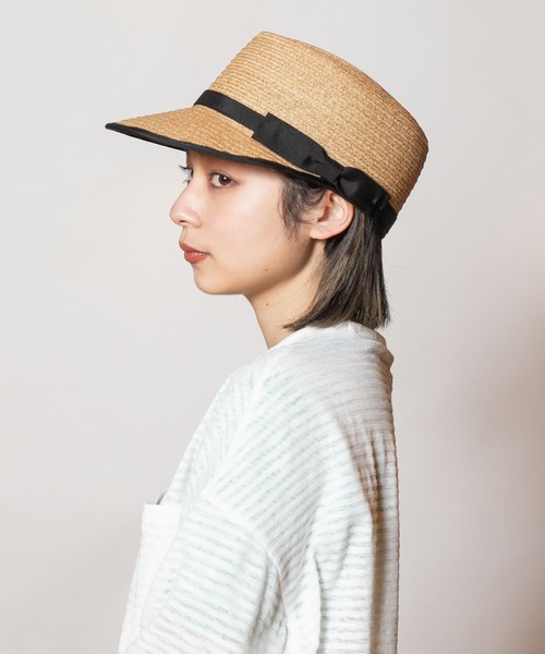 CA4LA（カシラ） キャップ - ベージュ レディース : ZOZOTOWN Yahoo!店