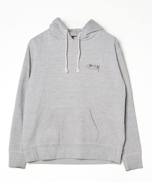 値下げ！！　Stussy ブラウン プルオーバーパーカー S STUSSY（ステューシー） プルオーバー パーカー メンズ & レディース