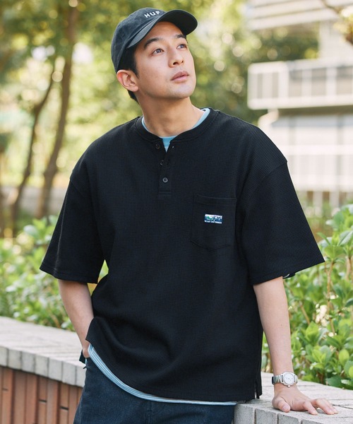 THE CRAFT CREW PRODUCTS ヘンリーネック tシャツ 「UNNOTICEシリーズ