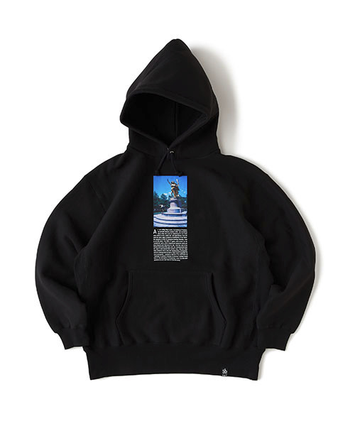 FAT プルオーバーパーカー TITCH(M) ブラック メンズ : ZOZOTOWN Yahoo 