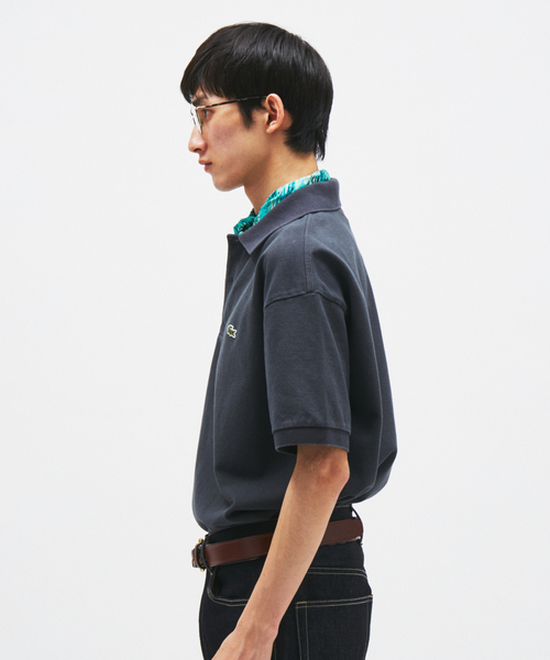 LACOSTE（ラコステ） ポロシャツ 別注 ヘビー ピケ ポロシャツ メンズ