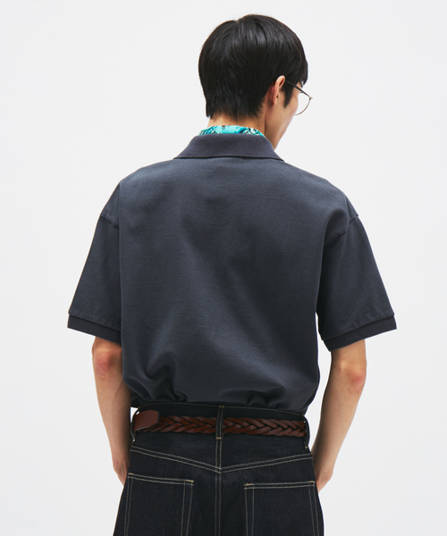 LACOSTE（ラコステ） ポロシャツ 別注 ヘビー ピケ ポロシャツ メンズ